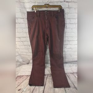 34 Heritage Burgundy Red Charisma Comfort Rise Stretch Jeans 36×32